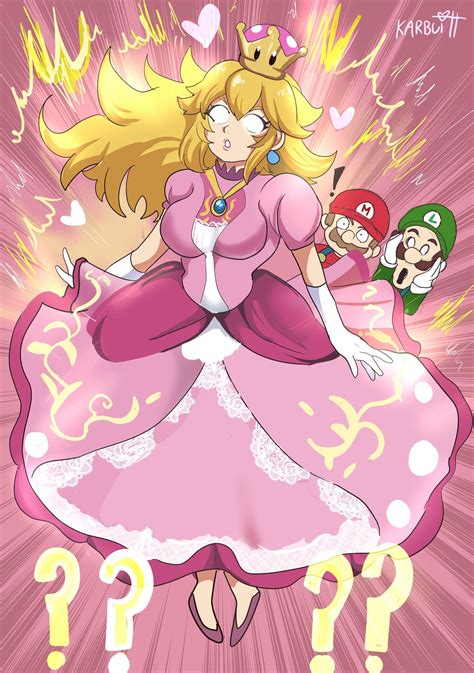 peach without her crown
